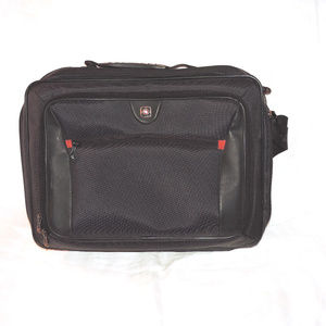 SwissGear soft black laptop bag